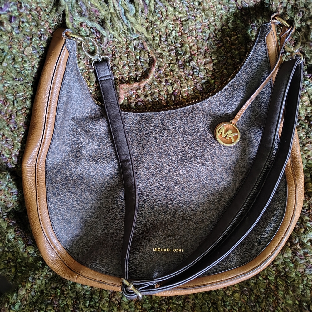 Michael Kors Brown and Black Women's Bag